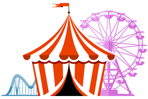 Example Fair – Any Single Day, All Day Ride Band (Does not include gate admission)